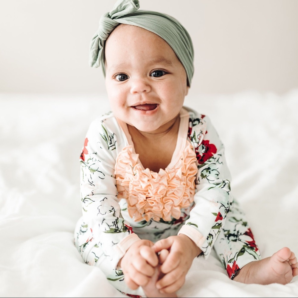 3T Sweet Honey Dreamer Pajamas-Snowy Bouquet - Picture 5 of 8